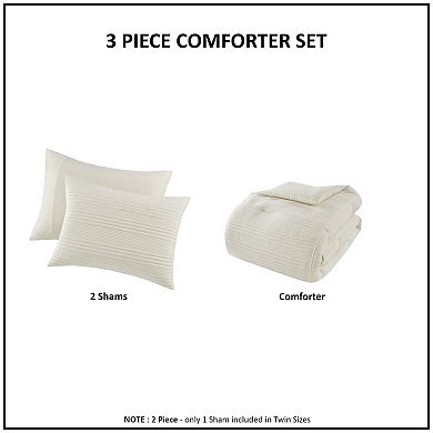 Urban Habitat Sawyer 3-Piece Knit Jersey Comforter Set