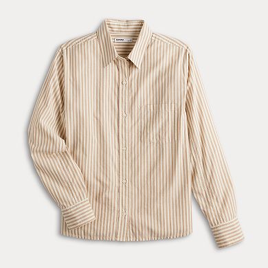 Petite Sonoma Goods For Life® Oversized Boyfriend Shirt