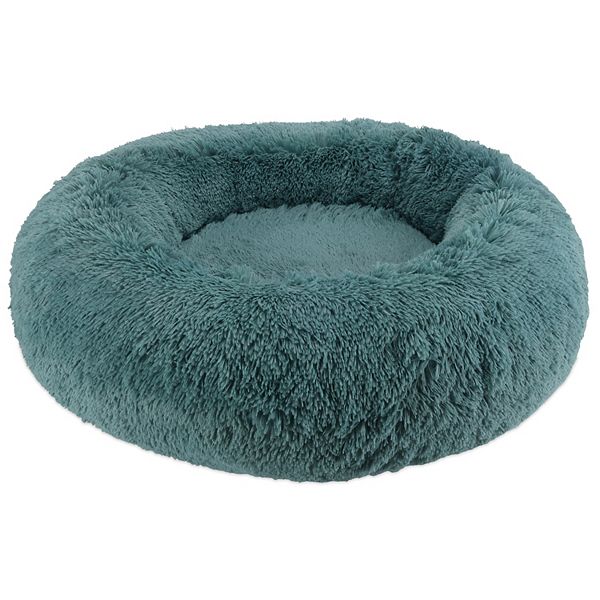 Arlee Memory Foam Donut Round Pet Bed - Teal (SMALL)