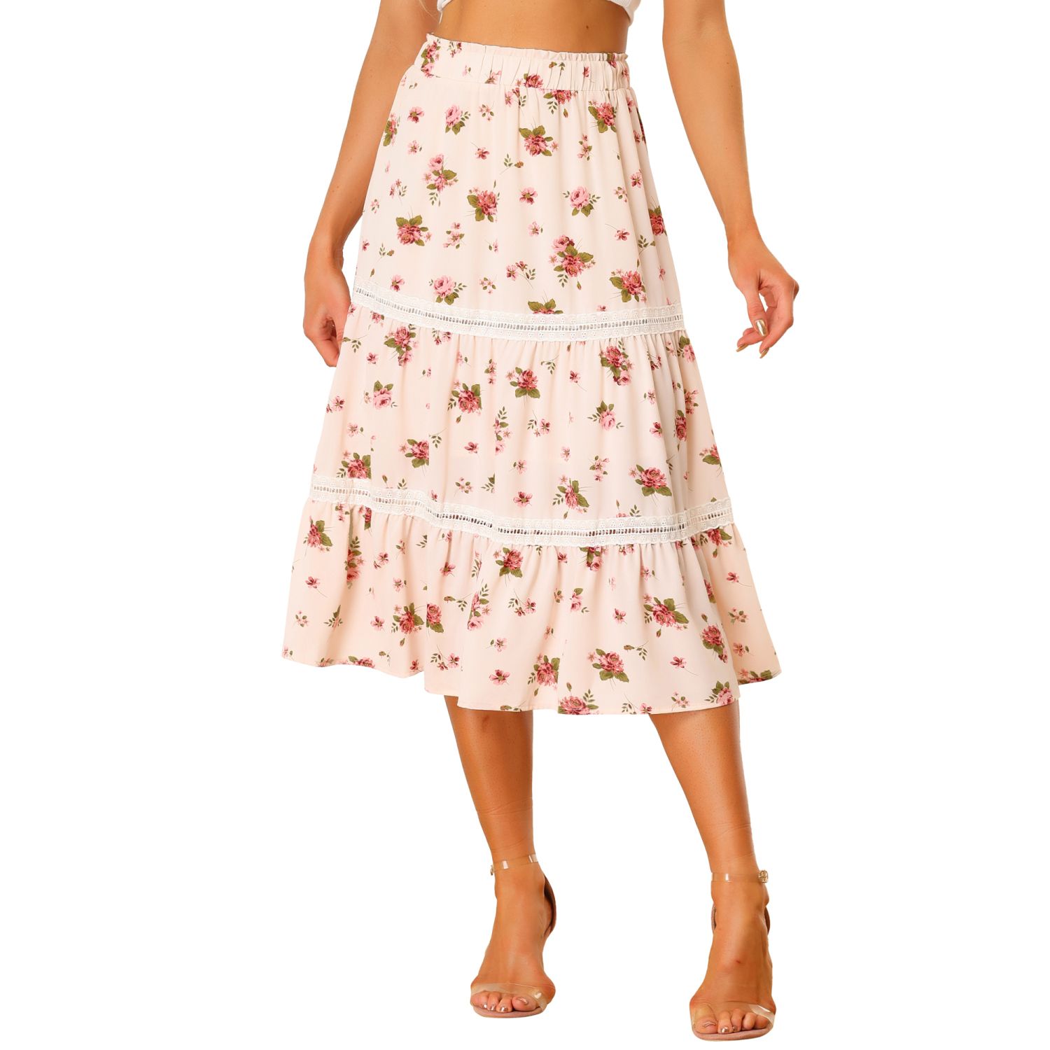 Floral maxi hotsell skirt kohls