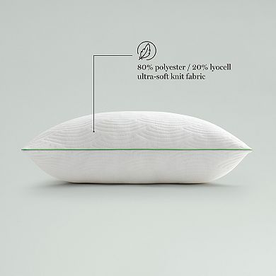 Martha Stewart Spa-Like 2-pack Comfort Memory Foam Cluster Bed Pillows