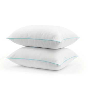 Martha Stewart Signature Cooling Knit Conforming Cluster 2-pack Foam Bed Pillows