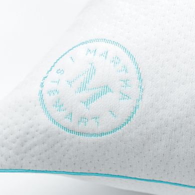 Martha Stewart Signature Cooling Knit Conforming Cluster 2-pack Foam Bed Pillows