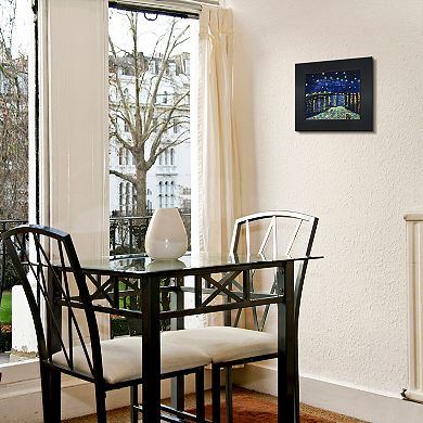La Pastiche Starry Night Over the Rhone Framed Wall Art