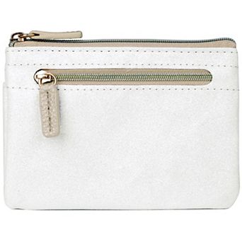 Julia Buxton Sparkle Faux Leather Large ID Coin Case