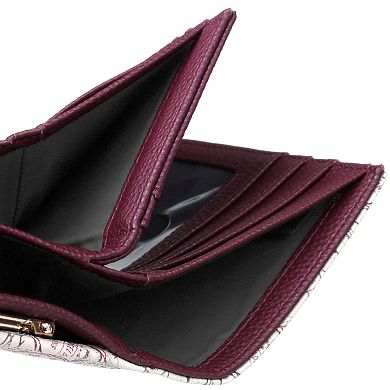 Julia Buxton Nomad Printed Faux Leather Lexington Wallet