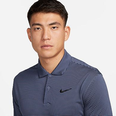 Big & Tall Nike Striped Dri-FIT Golf Polo