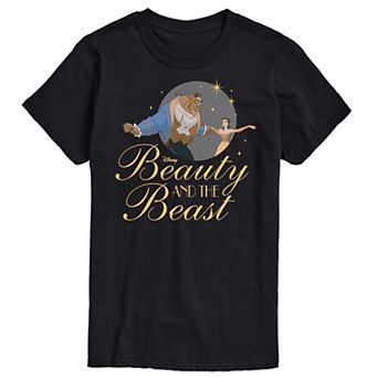 Disney Princess Big & Tall Beauty and The Beast Graphic Tee
