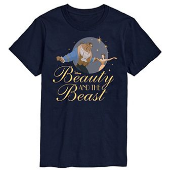 Disney Princess Big & Tall Beauty and The Beast Graphic Tee