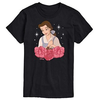 Disney Princess Big & Tall Belle Roses Graphic Tee