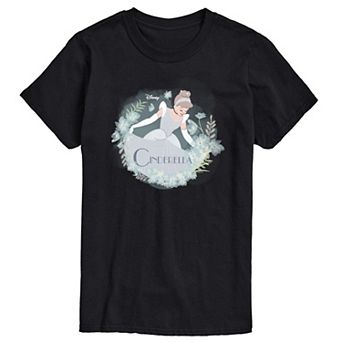 Disney Princess Big & Tall Cinderella Circle Graphic Tee