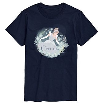 Disney Princess Big & Tall Cinderella Circle Graphic Tee