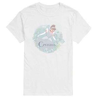 Disney Princess Big & Tall Cinderella Circle Graphic Tee