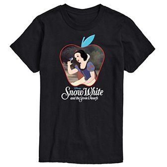 Disney Princess Big & Tall Snow White Apple Graphic Tee