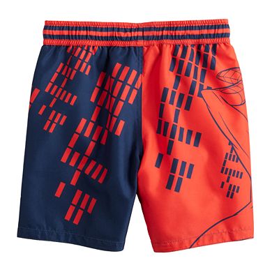 Boys 4-14 Marvel Spider-Man Swim Trunks