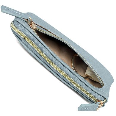 Julia Buxton RFID-Blocking Pebble Large ID Coin Case