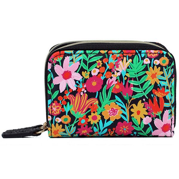 Julia Buxton RFID-Blocking Liberty Floral Wizard Wallet