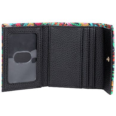 Julia Buxton RFID-Blocking Liberty Floral Mini Trifold Wallet