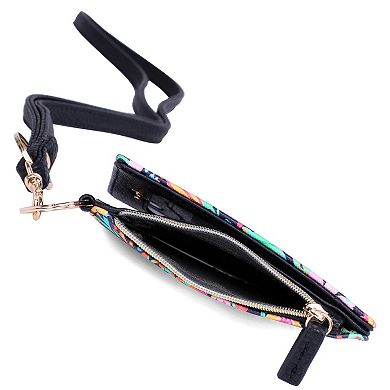 Julia Buxton RFID-Blocking Liberty Floral Everywhere Lanyard