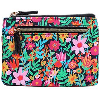 Julia Buxton RFID-Blocking Liberty Floral Large ID Coin Case