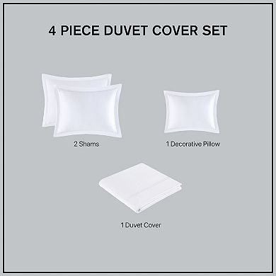 Madison Park Signature Luxury Cotton Sateen Duvet Cover Set