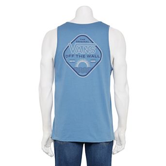 Men's Vans® Captain's Blue Graphic Tank Top
