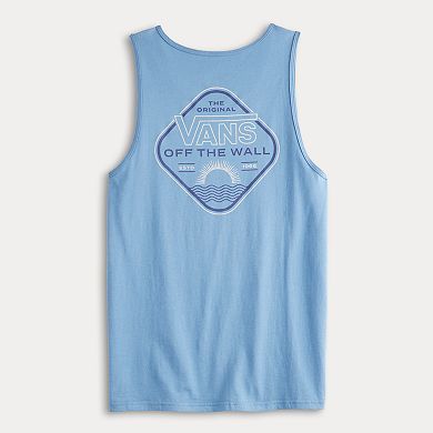 Men's Vans Captain's Blue Graphic Tank Top