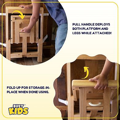 Busy Kids Fold 'N Store Step Stool