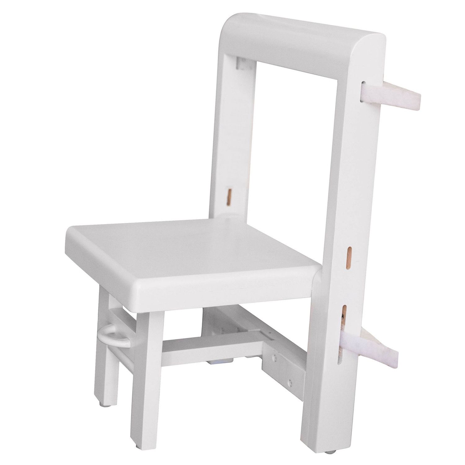 RocketBaby Montessori Step Stool Tower White Snow