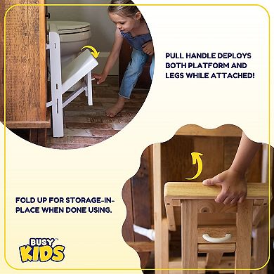 Busy Kids Fold 'N Store Step Stool