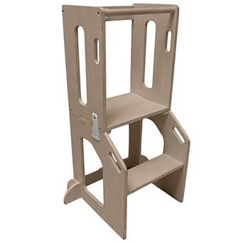 Busy Kids 2-in-1 Kitchen Tower and Art Desk