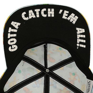 Men's Pokemon AOP Starter Snapback Hat