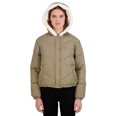 Juniors' Sebby Cozy Lined Heavyweight Puffer Jacket