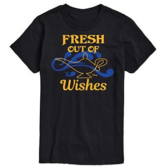 Disney Princess Big & Tall Fresh Out Of Wishes Graphic Tee