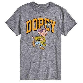 Disney Princess Big & Tall Dopey Easily Distracted Graphic Tee