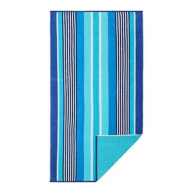The Big One® Reversible Striped Beach Towel