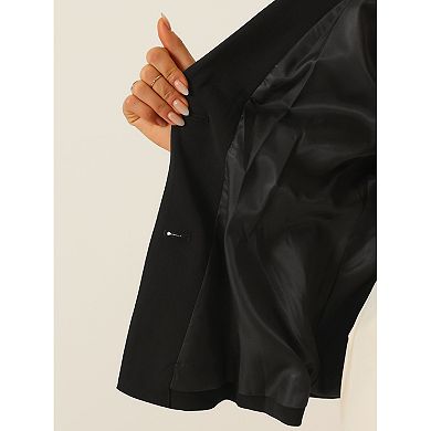 Lapel Collar Waistcoat Vest For Women's Racerback Pleated Sleeveless Jacket