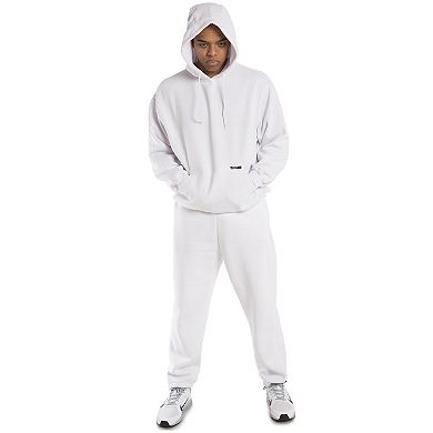 Vibes Men's Fleece Pullover Drawstring Hoodie Sweatshirt With Kangaroo Pocket