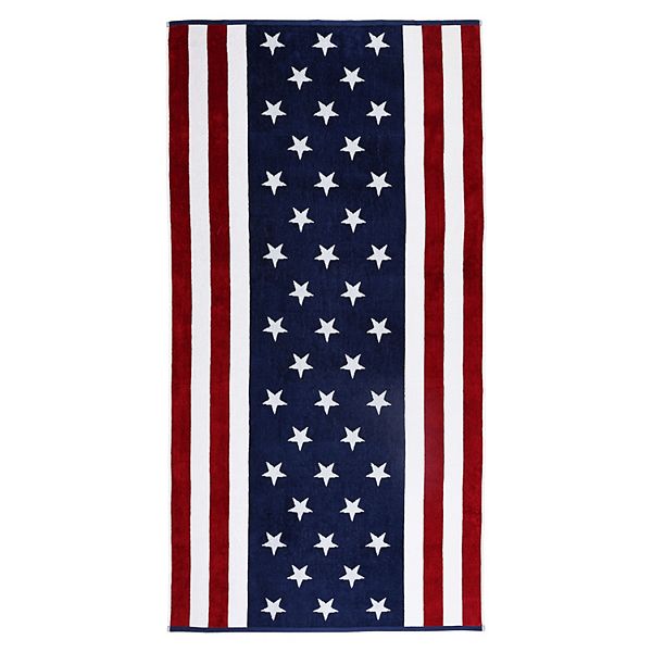 The Big One® Oversized American Flag Beach Towel