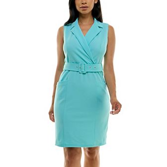 Women's Nina Leonard Collared Dress
