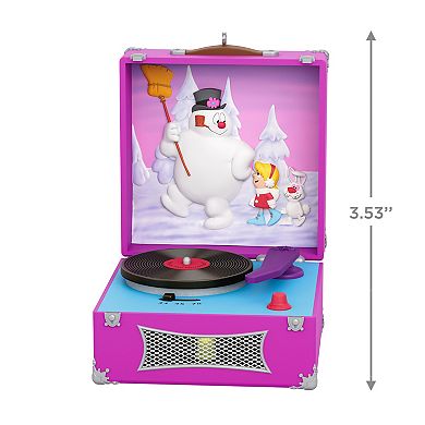 Frosty the Snowman Look at Frosty Go With Light and Sound Hallmark Keepsake Christmas Ornament