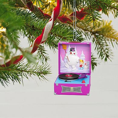 Frosty the Snowman Look at Frosty Go With Light and Sound Hallmark Keepsake Christmas Ornament
