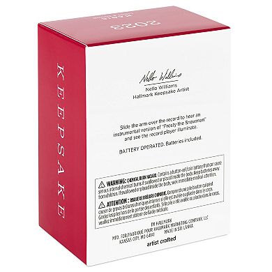 Frosty the Snowman Look at Frosty Go With Light and Sound Hallmark Keepsake Christmas Ornament