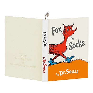 Hallmark Dr. Seuss's Fox in Socks Who Sews Whose Socks Keepsake Christmas Ornament