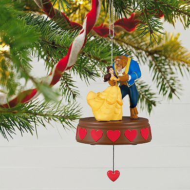Disney's Beauty and the Beast Hallmark Fairy-Tale First Dance Keepsake Christmas Ornament