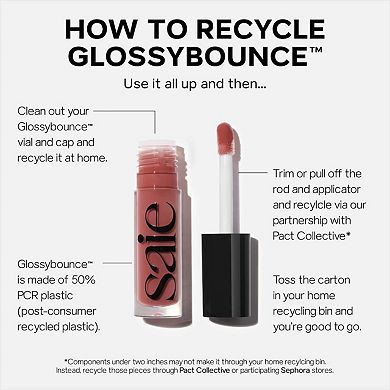 Glossybounce High-Shine Hydrating Lip Gloss Oil