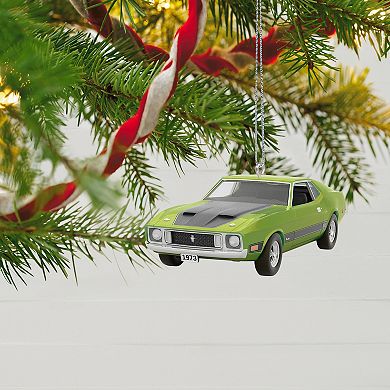 Hallmark Classic American Cars 1973 Ford Mustang Metal Keepsake Christmas Ornament