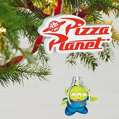 Disney Pixar Pizza Planet Hallmark Keepsake I Have Been Chosen Christmas Ornament With Sound and Motion