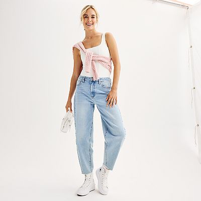 Juniors' SO® Balloon Leg Denim Jeans