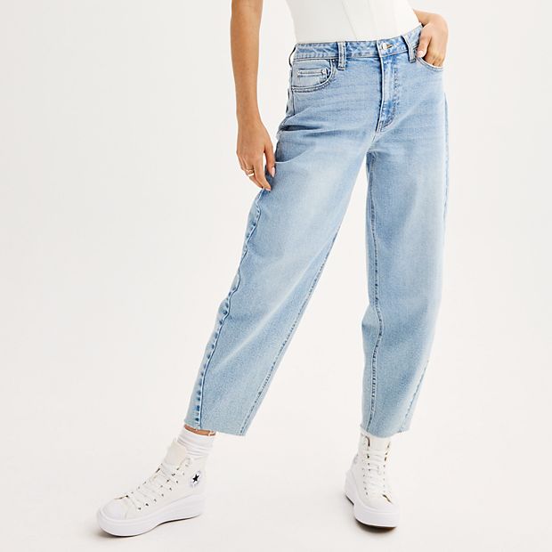 Juniors' SO® Balloon Leg Denim Jeans